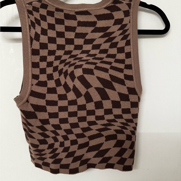Garage cropped knit tank - Size Medium - Picture 2 of 3